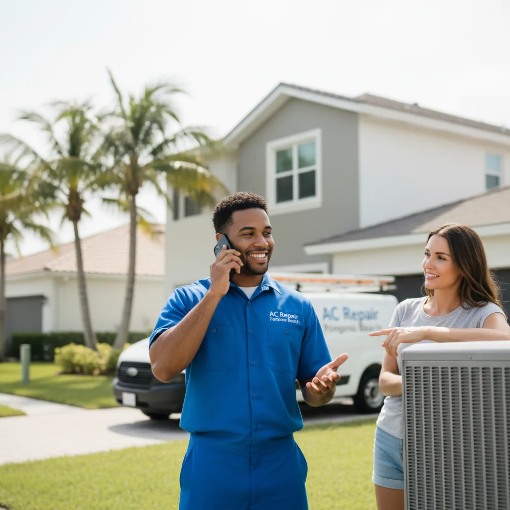 AC Repair Pompano Beach customer support in Pleasant Lake